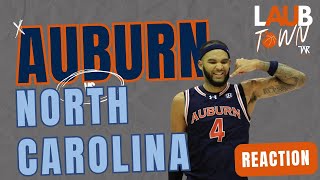 REACTION: Auburn vs UNC