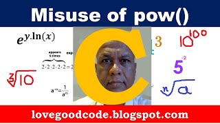 Misuse of pow( ) function in C Programming