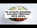 10-minute Dinners: Salmon teriyaki rice bowl | taste.com.au