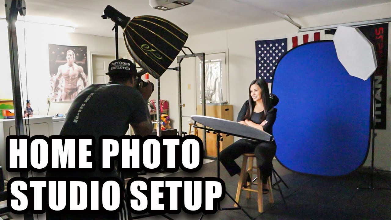 How To Set Up A Home Photography Studio + Equipment You Will Need ...