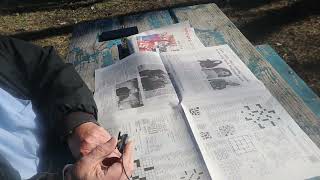 Newspaper Turning & Crinkling Sounds ASMR