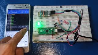 Raspberry Pi Pico and HC-05 Bluetooth Module (Code in description 👇)