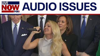 Inauguration Day: Carrie Underwood sings 'America the Beautiful' with the crowd | LiveNOW from FOX