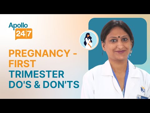Do and don’ts in first trimester pregnancy?