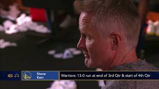 'We're GOING to FINISH this in Boston!' - Steve Kerr following Game 5 win | WIRED