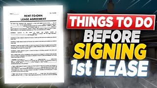 Top 5 best Things tenants can do Before Signing 1st Lease