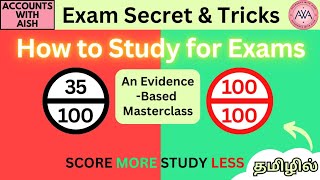How to Study for Exams - An Evidence-Based Masterclass