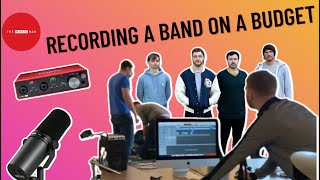 Recording a Band with a Home Studio Setup