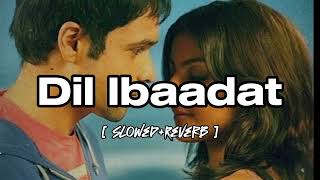 Dil Ibaadat ( Slowed + Reverb ) || Song by KK || Tum Mile || Glass Lofi