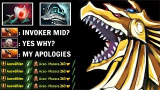 EPIC S**T Carry Phoenix Counter Invoker Mid EZ Imba Silence First Item Build Gameplay WTF Dota 2