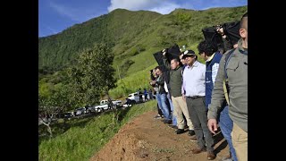 “No es posible vivir más allí”: Gustavo Petro tras su visita a Rosas, Cauca, por derrumbe