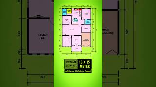 Rumah 10x15 Meter