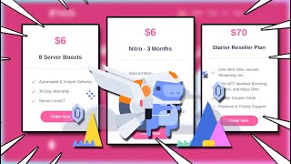 Get Cheap Discord Nitro \u0026 Cheap Server Boosts!