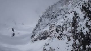 鹿島槍ヶ岳鎌尾根雪崩