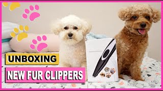 UNBOXING MY DOGS' NEW GROOMING CLIPPERS| THE POODLE MOM