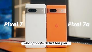 Google Pixel 7a vs Pixel 7: the REAL TRUTH!
