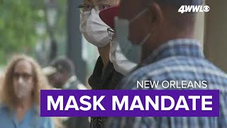Mayor LaToya Cantrell: Mask mandate for New Orleans