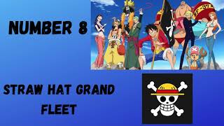 Top 10 crews in one piece