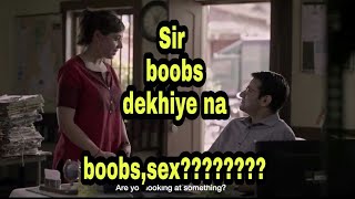 Boobs dekhiye na sir|sexual harassment in office|sexual tourcher in india|boss doing sex in office|