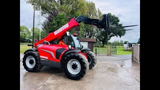 MANITOU MLT634-120 4WD TELEHANDLER *YEAR 2015, 3336 HOURS AG-SPEC* C/W PUH