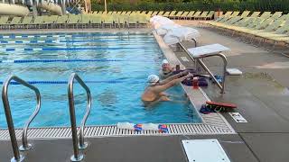 Backstroke Start Toes Over Gutter