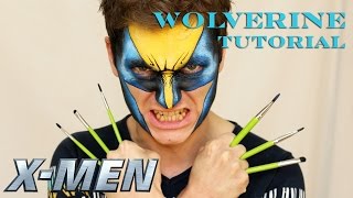 Wolverine X-Men — Makeup & Face Painting Tutorial for Boys