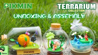 Nintendo Pikmin Terrarium Collection - Unboxing & Full Assembly