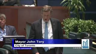 Toronto Mayor John Tory on 'Rob Ford Memorial Stadium'