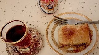 بقلاوة بعين الجمل وصفة سهله ولذيذة ☕️☕️..فن الطبخ والحلا