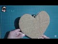 beautiful diy jute wall hanging craft best valentine gift ideas craftyfunda6979