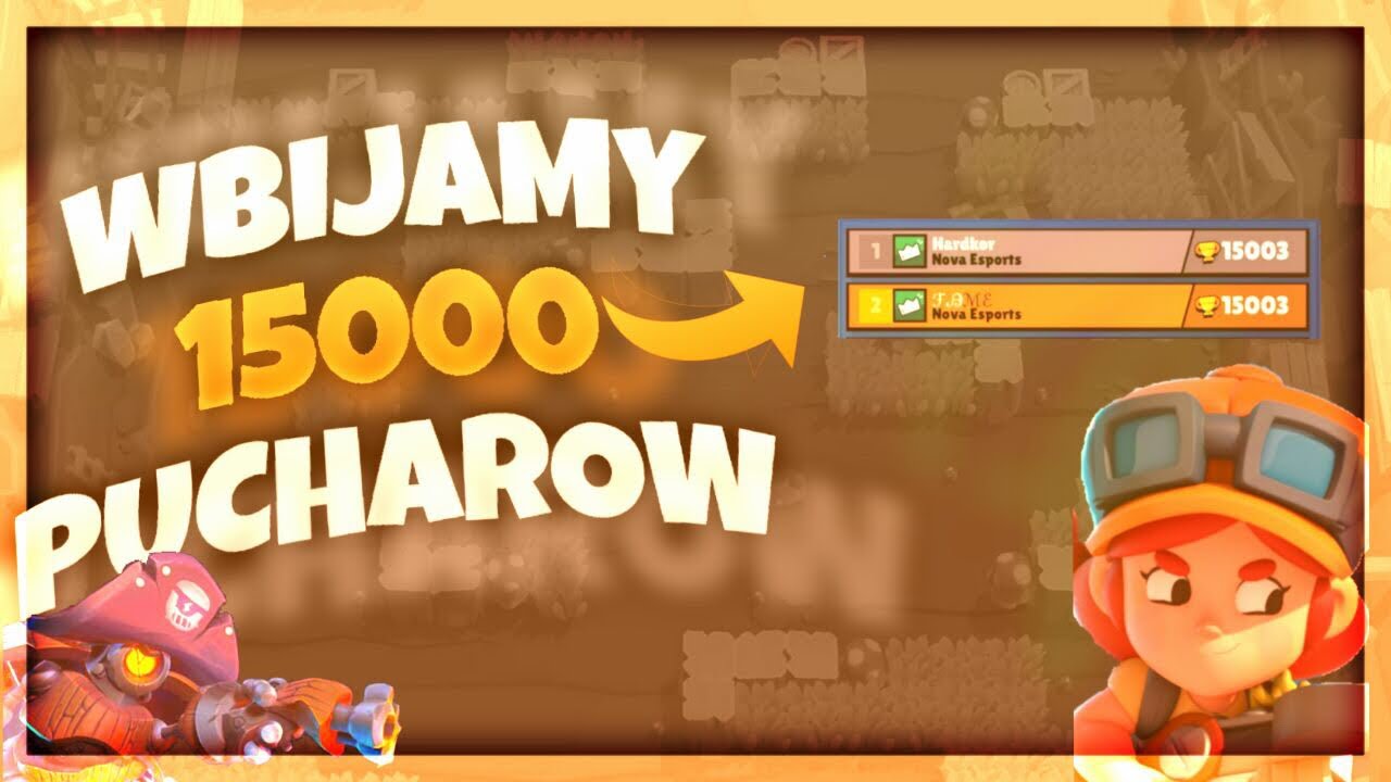 WBIJAM 15000 PUCHARÓW! + WYNIKI KONKURSU! Brawl Stars Polska#57 - YouTube