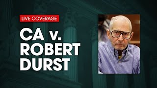 WATCH LIVE: CA v. Robert Durst Murder Trial Day 36 - Final Witness For The State: Det Luis Romero