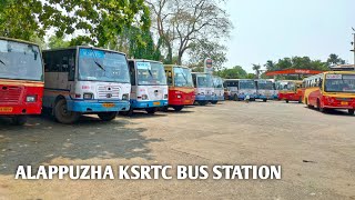 Alappuzha KSRTC Bus Stand, Alappuzha District, Kerala