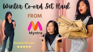 Testing Out the CHEAPEST Winter Co-Ords from Myntra