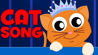 Cat Song | Original Nursery Rhymes For Kids And Children | Songs For Toddlers | Kids Tv Cartoons