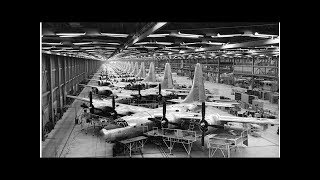 B-32 Dominator bomber factory in Fort Worth, 1944