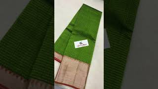 Pure Mangalagiri Handloom Pattu Sarees Cotton Silk