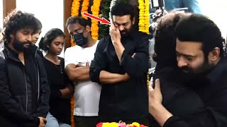 Prabhas Can't Stop His Tears And Hugs To Nani | Krishnam Raju | Telugu Cinema Brother