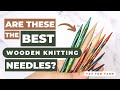 Are These the BEST Wooden Knitting Needles?  KnitPicks Laminated Birch Knitting Needle Review