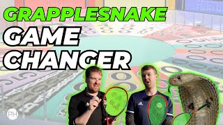 IS THIS THE MOST EXTREME TENNIS STRING? GRAPPLESNAKE GAME CHANGER | Tennis String | PH Tennis