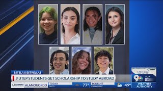 Estela's Estrellas: 9 UTEP students get the Gilman Scholarship to study abroad