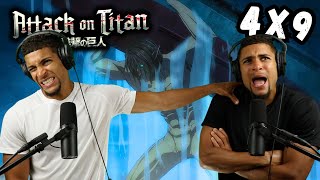 Attack On Titan 4x9 REACTION!! | 