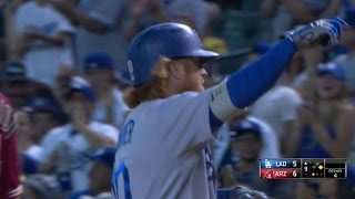 LAD@ARI: Turner singles to plate Kendrick and Seager