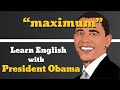 Maximum Usage, Pronounce, Meaning, Definition, Sentence Examples