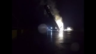 Dramatic Video Shows SpaceX Falcon 9 CRS-5 Drone Ship Landing Attempt And Explosion