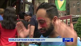World Cup fever in New York City as France beats Croatia 4-2