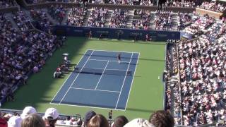 US OPEN 2009, Mens Final, great point of Juan Martin del Potro