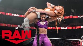 Bianca Belair & Sasha Banks vs. Becky Lynch & Charlotte Flair: Raw, Oct. 11, 202
