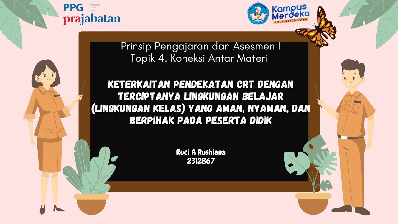 Koneksi Antar Materi Prinsip Pengajaran Dan Asesmen I-TOPIK 4 ...