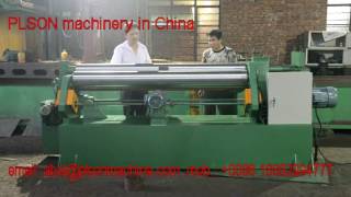 PLSON machinery 6X2000 asymmetric rolling machine